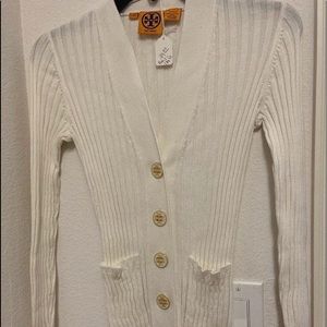 Tory burch stretchy cardigan